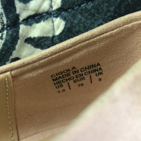 Kelly and Katie Pale Pink Pointy Toe Flat Loafers Size 7.5 - Picture 13 of 13